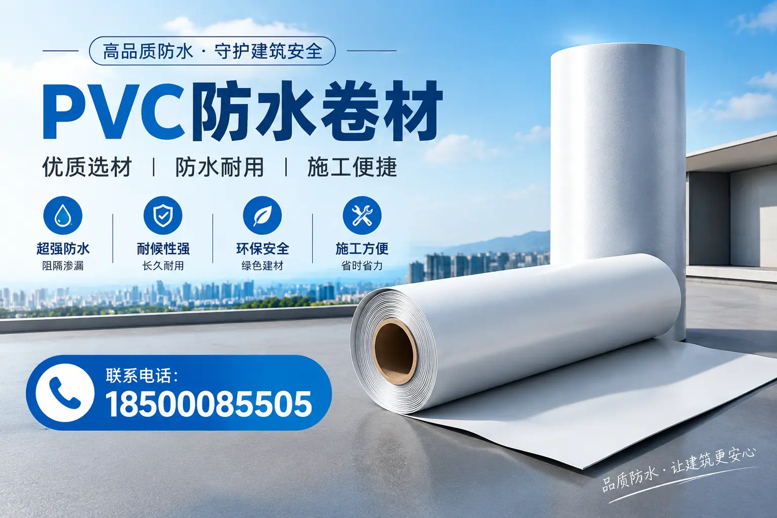 如何评估PVC防水卷材的性价比？安顺消费者必读